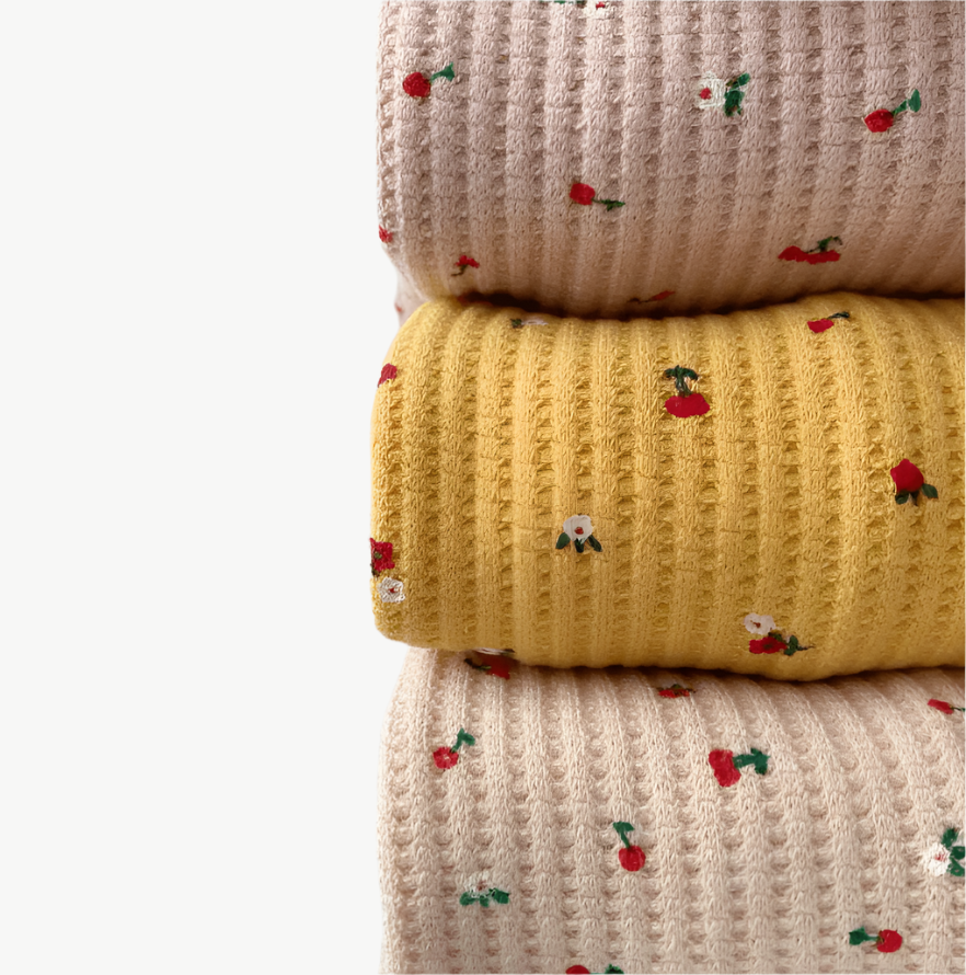 Rosenabdruck Jogger - Set für Kinder aus 100% Bio - Baumwolle – Atmungsaktiv & Hypoallergen - Mayfair ModaRosa6 - 9M