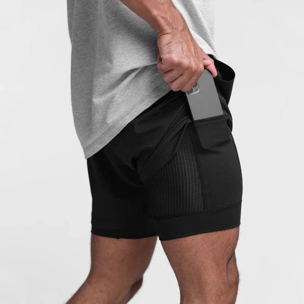 Sandro - Dehnbare Shorts - Mayfair ModaSchwarzS