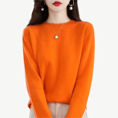 Scarlet - Edler Sweater - Mayfair ModaOrangeS