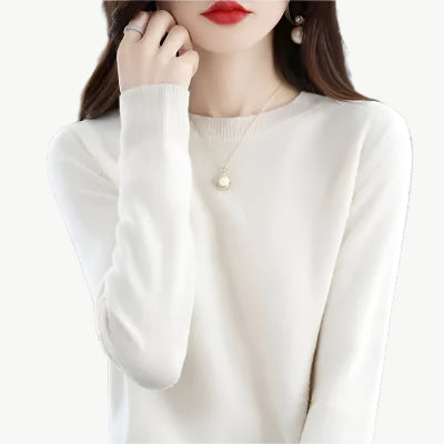 Scarlet - Edler Sweater - Mayfair ModaWeißS