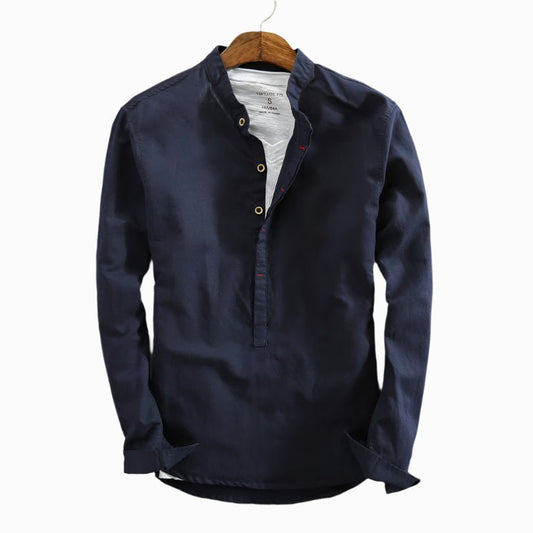 Seven - Premium Shirt - Mayfair ModaMarineblauXS