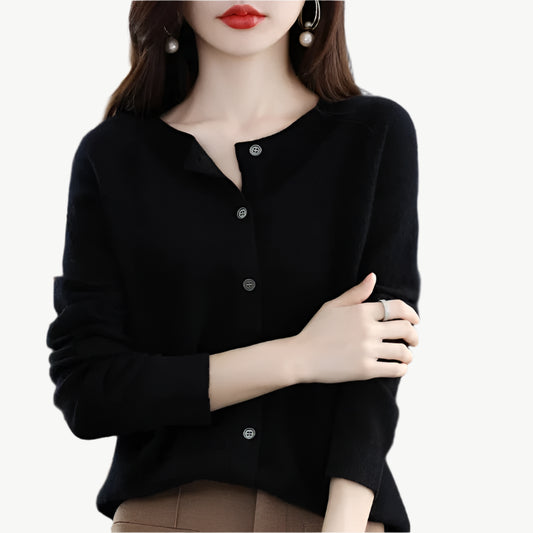 Sienna - Raffinierter Sweater - Mayfair ModaSchwarzS