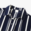 SPECIAL STRIPED SHIRT - Mayfair ModaMarineblauS
