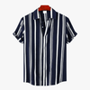 SPECIAL STRIPED SHIRT - Mayfair ModaMarineblauS