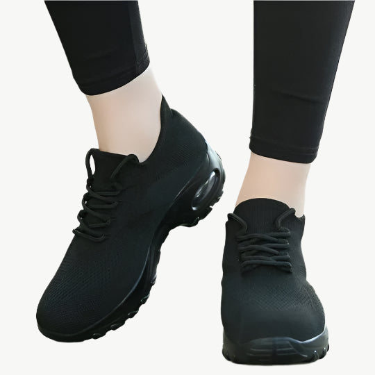 Sprintelle – Ergonomische Sneakers zur Schmerzlinderung - Mayfair ModaSchwarz/Weiß35 | UK 2.5