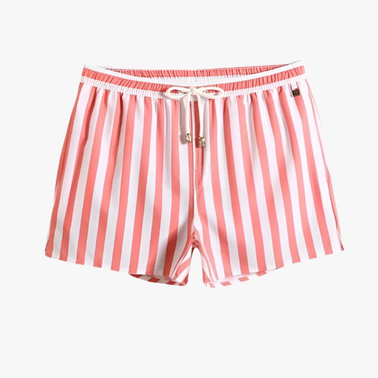 STRIPED RED SWIMSHORT IBIZA - Mayfair ModaRotM