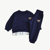 Teddybär - Jogger - Set aus Bio - Baumwolle – Hypoallergen & Atmungsaktiv für Empfindliche Haut - Mayfair ModaGelb6 - 12M