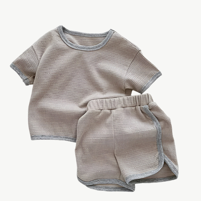 Umweltfreundliches Lounge Set aus Bio - Baumwolle – Atmungsaktive Loungemöbel für höchsten Komfort - Mayfair ModaBeige3M