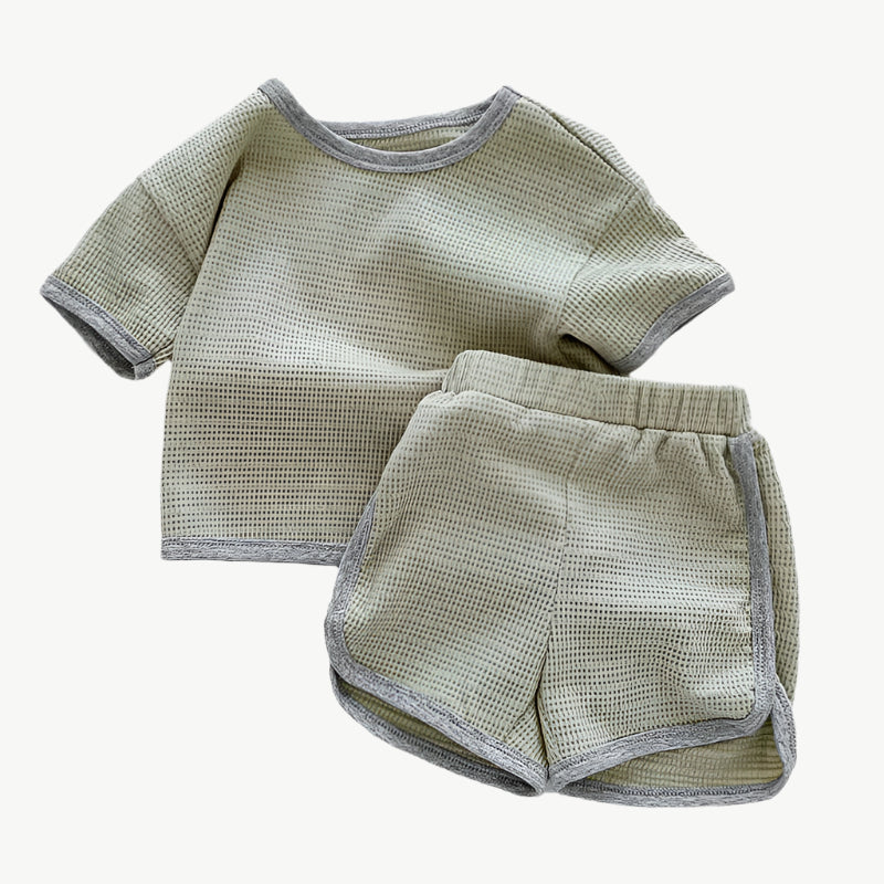 Umweltfreundliches Lounge Set aus Bio - Baumwolle – Atmungsaktive Loungemöbel für höchsten Komfort - Mayfair ModaBeige3M