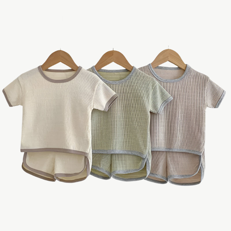 Umweltfreundliches Lounge Set aus Bio - Baumwolle – Atmungsaktive Loungemöbel für höchsten Komfort - Mayfair ModaBeige3M