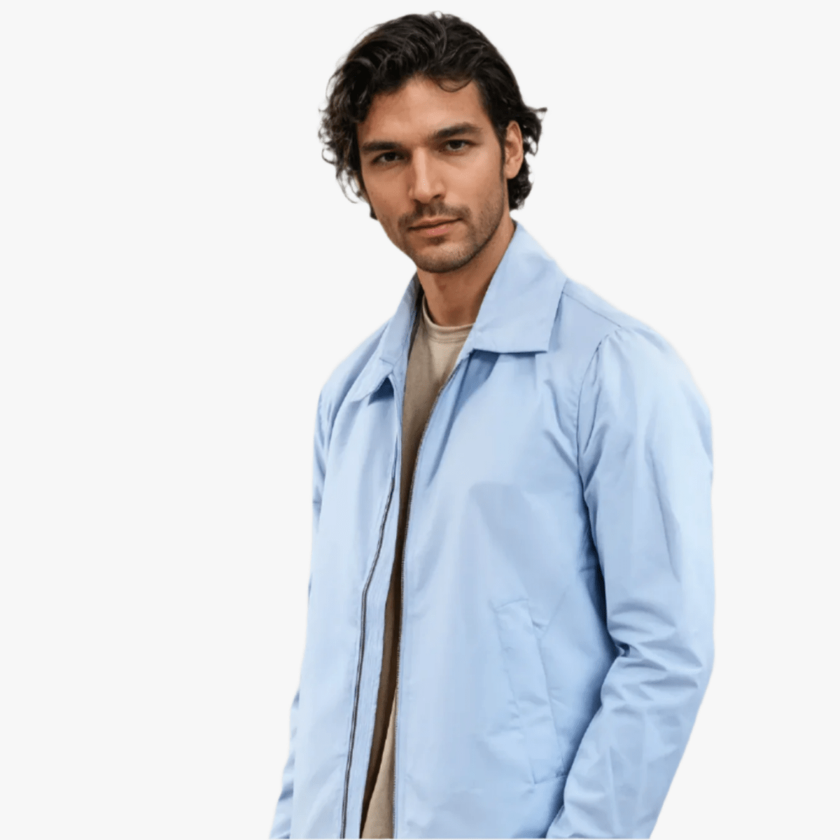 VOYAGER JACKET SKY - Mayfair ModaS