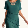 Wendy - Stilvolles Kleid - Mayfair ModaGrünS