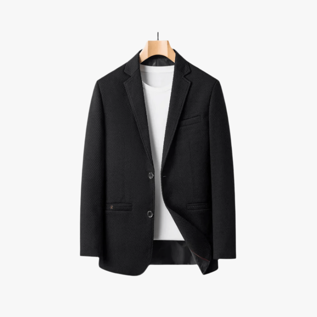 WOOL BLAZER - Mayfair ModaSchwarzS