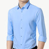 Xander - Klassisches Langarm - Poloshirt - Mayfair ModaHellblauXS