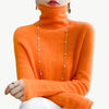 Xilora - Merino Wollrollkragenpullover - Mayfair ModaOrangeS