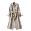 Zaiya - Britischer Herbst - Trenchcoat - Mayfair ModaBlass TaupeS