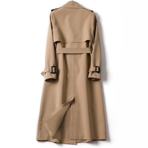 Zaiya - Britischer Herbst - Trenchcoat - Mayfair ModaKhakiS