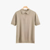 ZIP UP POLO - Mayfair ModaBeigeS