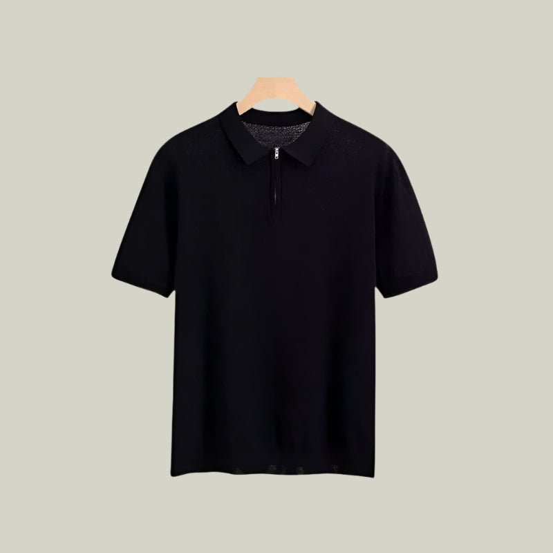 ZIP UP POLO - Mayfair ModaBeigeS