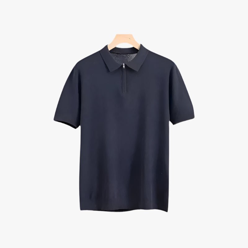 ZIP UP POLO - Mayfair ModaBeigeS